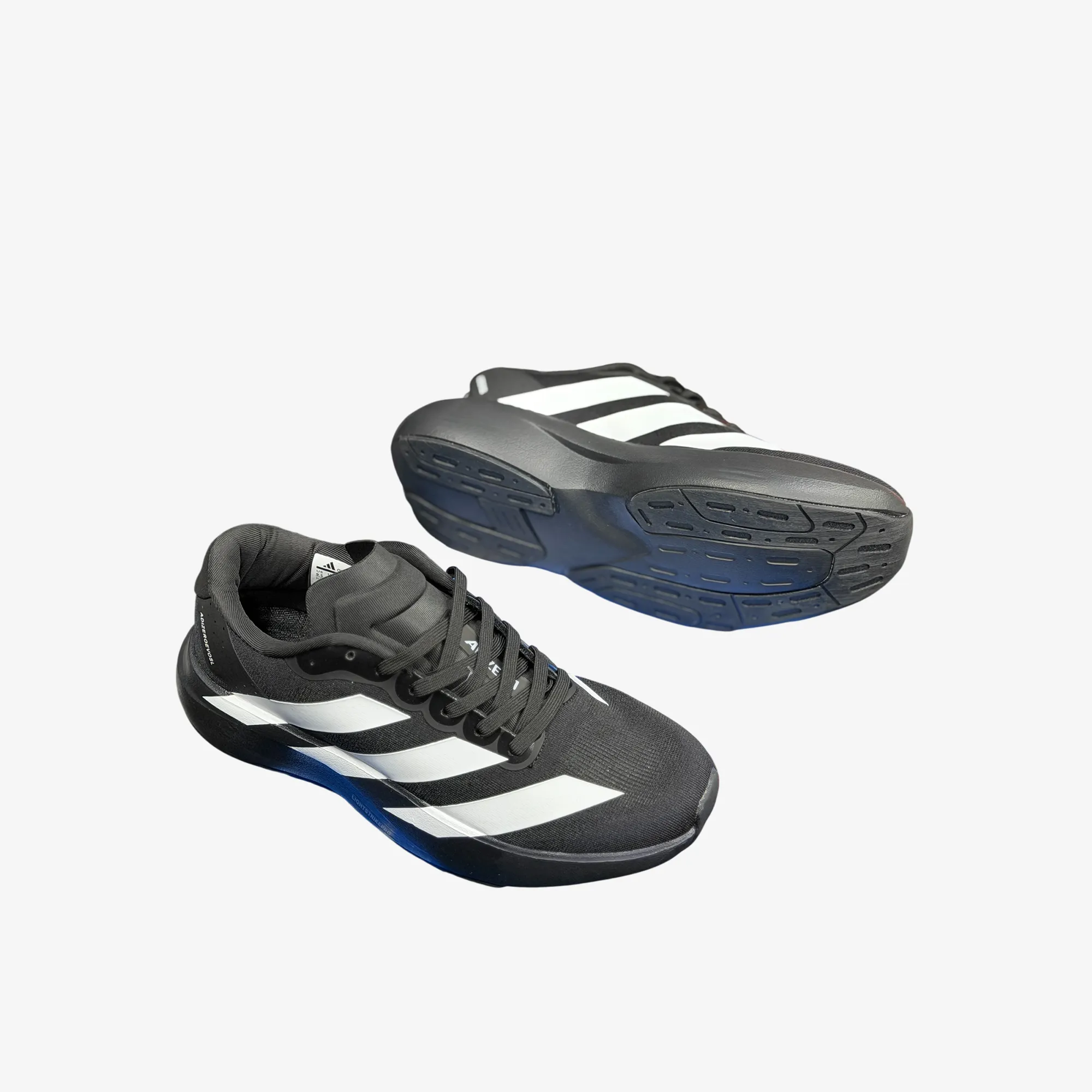 Adidas Adizero Running Shoes - black white - Alternate View