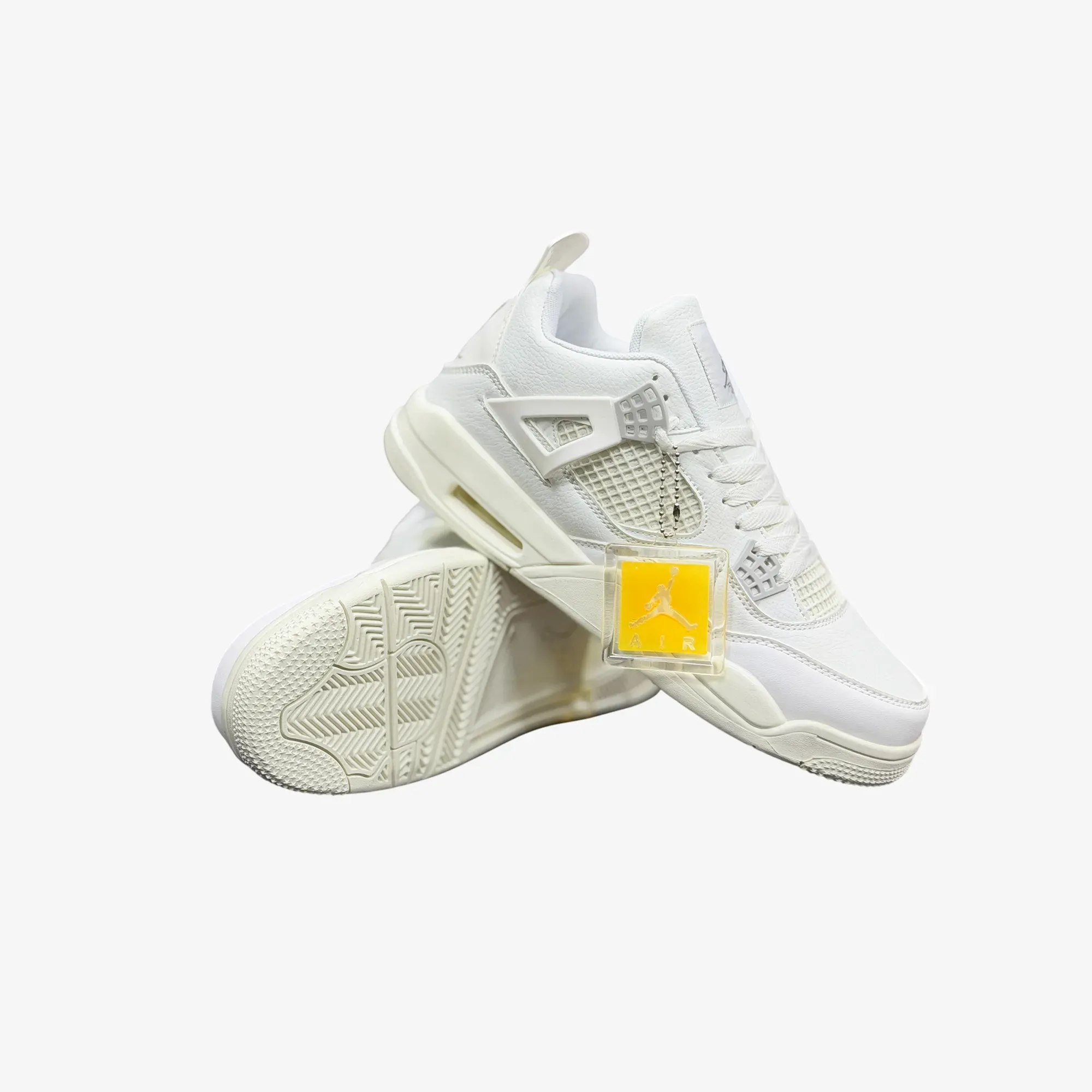 Air Jordan 4 - all white - Primary View