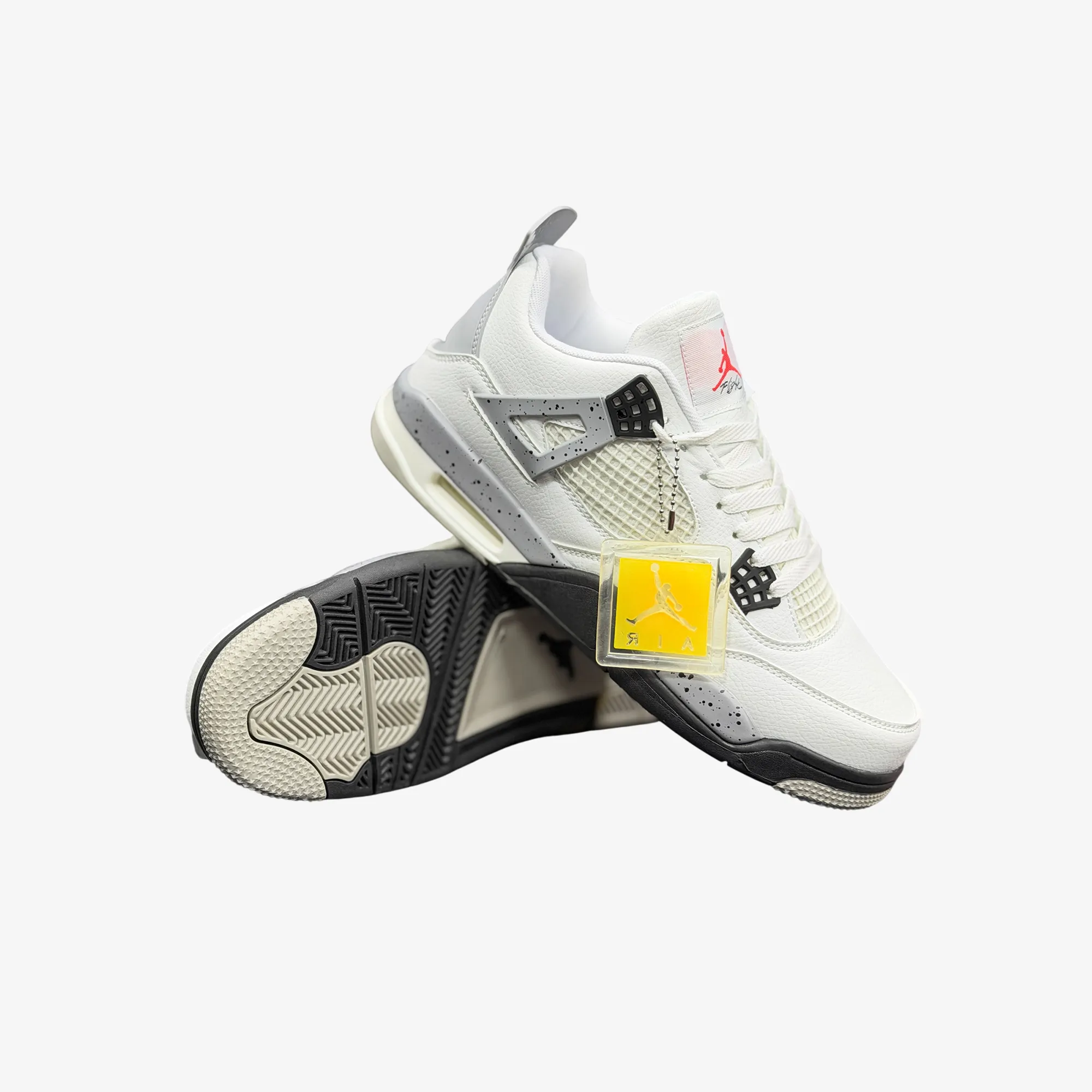 Air Jordan 4 - white cement - Primary View