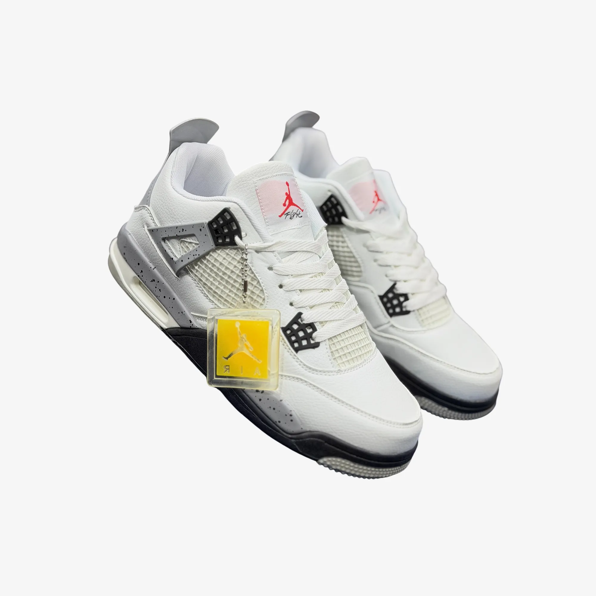 Air Jordan 4 - white cement - Alternate View