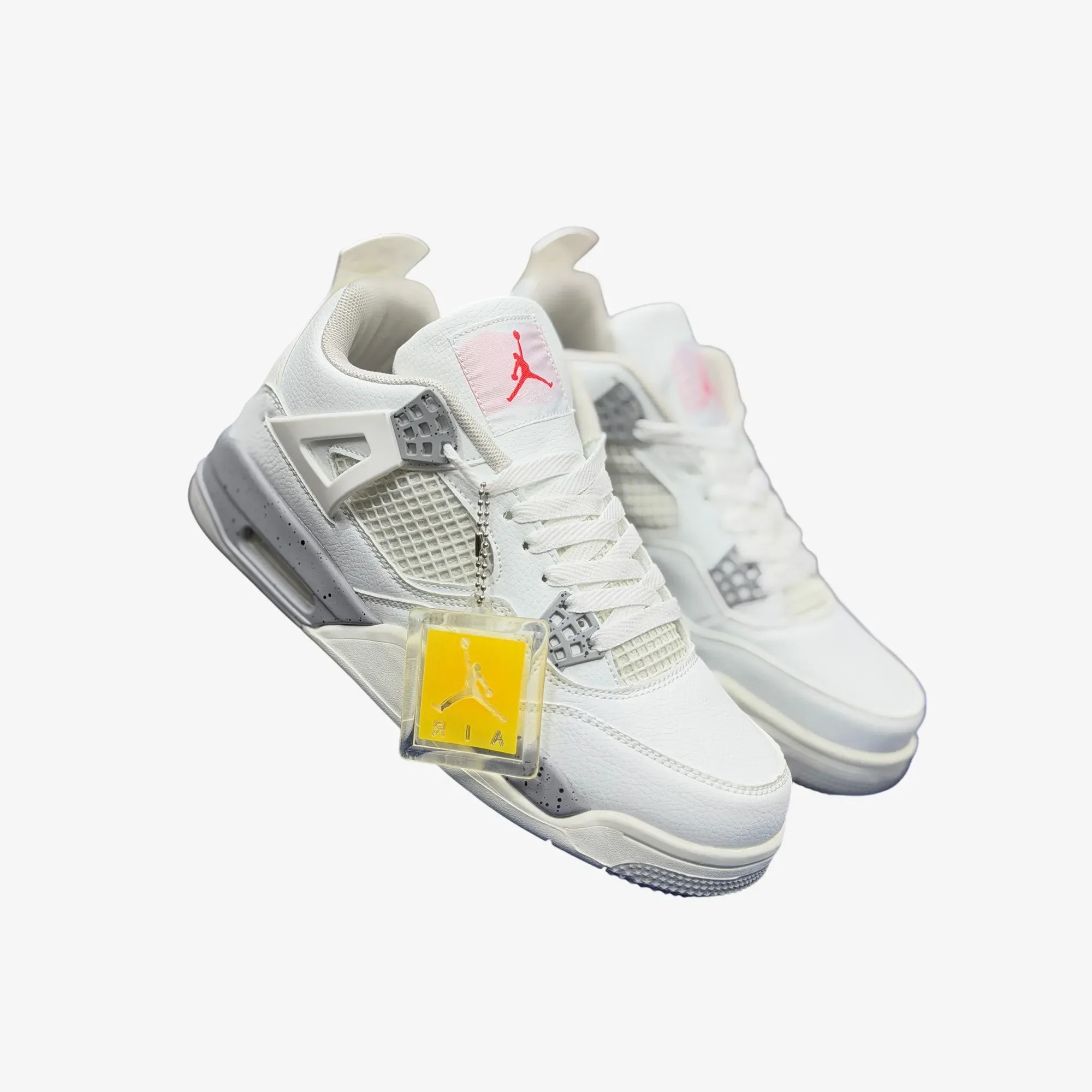 Air Jordan 4 - white oreo - Alternate View