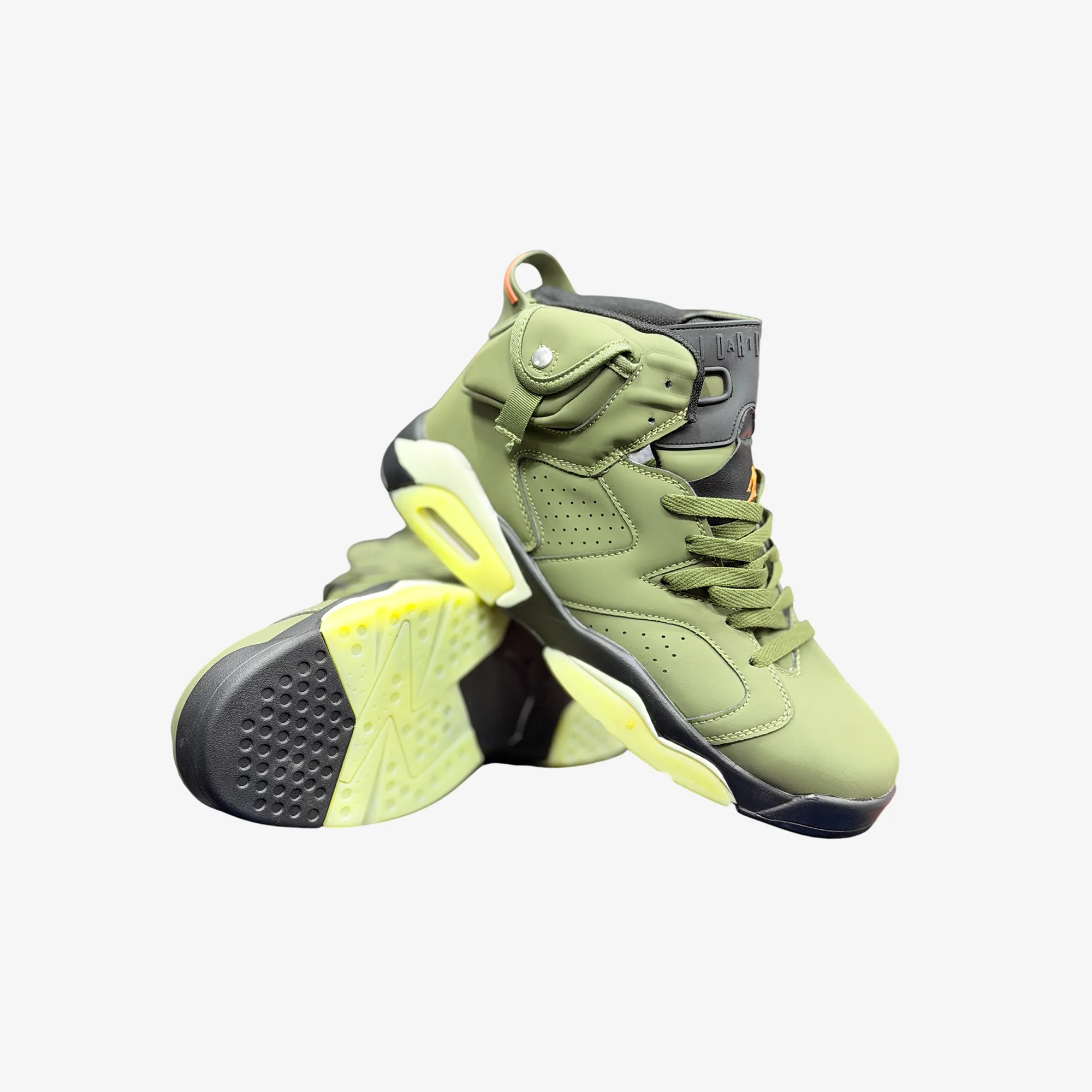 Air Jordan 6 - medium olive - Main View
